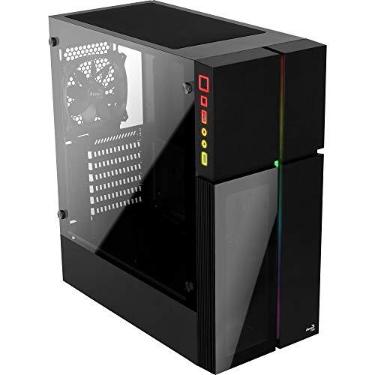 Imagem de Mid Tower Rgb Playa Gabinete Gamer Mid Tower Playa Rgb Vidro Temperado, Aerocool