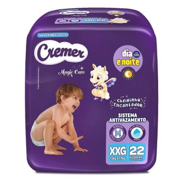 Imagem de Fralda Cremer Mega Tamanho XXG 22 Unidades