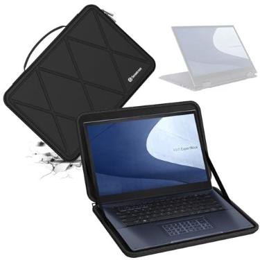 Imagem de Capa protetora rígida de EVA Smatree compatível com laptop ASUS ExpertBook B7 Flip (B7402F) de 14 polegadas e bolsa para notebook ASUS Chromebook Vibe CX34 Flip (CX3401) (X8264)