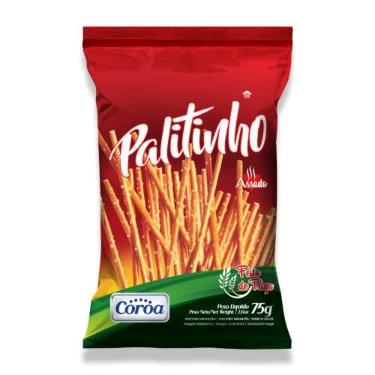 Imagem de Biscoito Salgado Palitinho Coroa, 75g