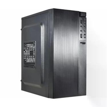 Imagem de Gabinete Micro ATX GM-10NX Aço com Fonte 200W PX300 Preto K-Mex