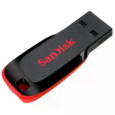 Imagem de Pen Drive de 128GB Sandisk Cruzer Blade SDCZ50-128G-B35 USB 2.0 - Pret