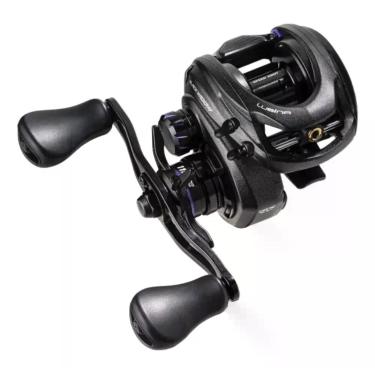 Imagem de Carretilha Marine Lubina Black Widow Gtx 2024 Preto Esquerdo - Marine 