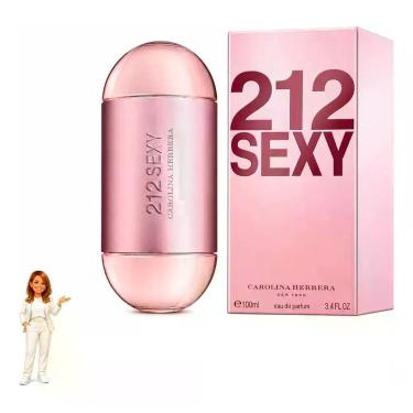 Imagem de Perfume Carolina Herrera 212 Sexy Feminino EDP 100ml Original Importad