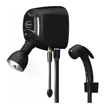 Imagem de Ducha Elétrica Florenza Controle Acessível Preto - Cardal Voltagem:220V