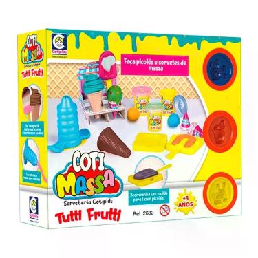Imagem de Massinha de Modelar - Coti Massa - Tutti Frutti - Sorveteria - Cotiplá