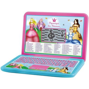 Imagem de Laptop Piquenique das Princesas com 60 Atividades - DM Toys