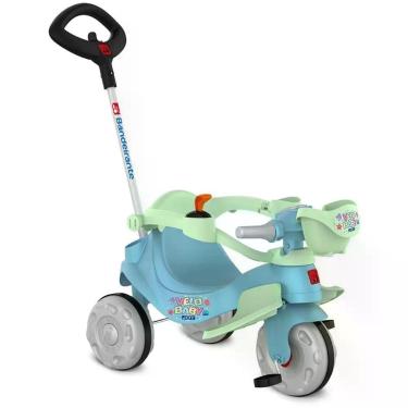Imagem de Triciclo Velobaby JOY PASSEIO/PEDAL AZU