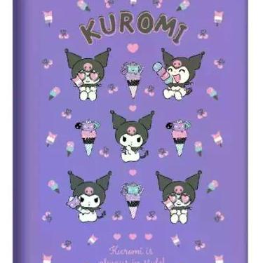 Imagem de Caderno brochurao capa dura kuromi 80 folhas - capa 4 - jandaia