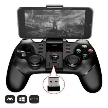 Imagem de Controle Joystick Sem Fio Ipega PG-9076 Bluetooth Android PC PS3 Ergon