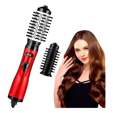Imagem de Escova Secadora Giratória Modeladora Seca Alisa 110V