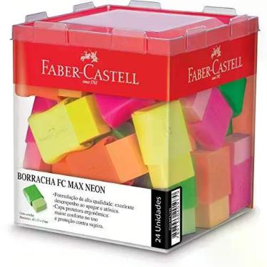 Imagem de Borracha Colorida Fc Max Neon 4 Cores - FABER-CASTELL