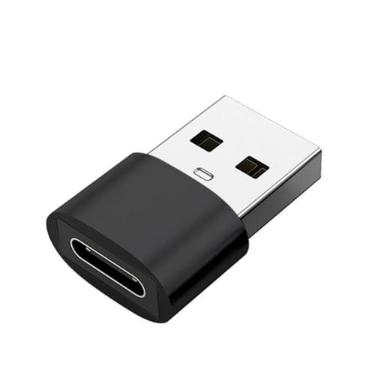 Imagem de MD9 - Adaptador Usb A Macho x Tipo C Fêmea - OTG