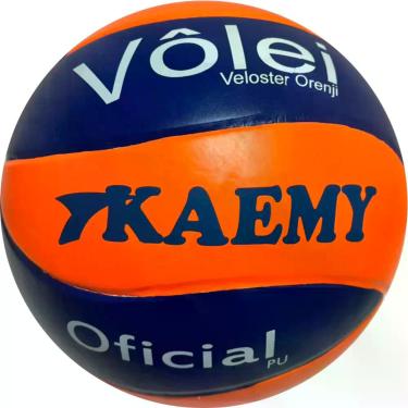 Imagem de Bola Vôlei Oficial Veloster Orenji Soldada K34 - Kaemy