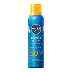 Protetor Solar Nivea Sun Spray Protect & Toque Seco FPS50 200ml, 200ml