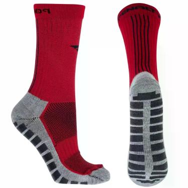 Imagem de Meia Penalty Antiderrapante Grip Futebol Futsal Society, Vermelho, 39-