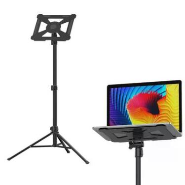 Imagem de Suporte, Tripé Multiuso P/ Notebook Macbook, Dell, Lenovo, Projetor Epson, Benq, Lg, Câmera Dslr Canon, Celular, Porta Tablet, Alumínio