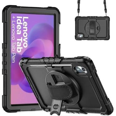 Imagem de Junfire Capa protetora para Lenovo Idea Tab 11 polegadas 2025, preta