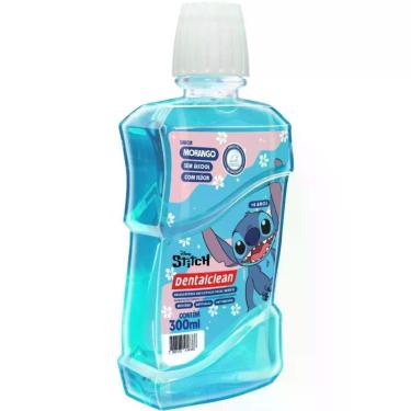 Imagem de Kit de Higiene Bucal Infantil Dentalclean Stitch 3em1 com Gel 104G e Enxaguante 300ML e 50 Flosser