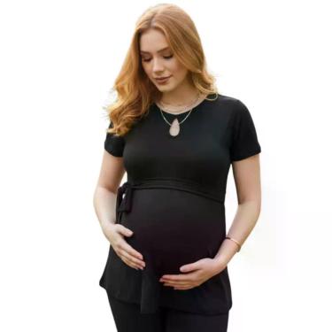Imagem de Blusinha Gravida/ Bata Gestante - SOB MEDIDA, M