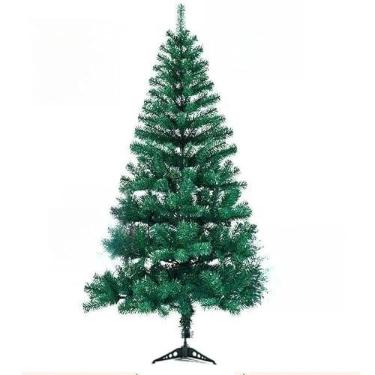 Imagem de Árvore de Natal Completa 1,50m com 280 Galhos Premium - Cheia e Luxuosa para Decoração de Casa e Festas(120cm)
