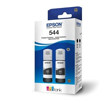 Imagem de EPSON Kit de garrafas de tintas originais - 2 garrafas pretas T544,T544120-2P