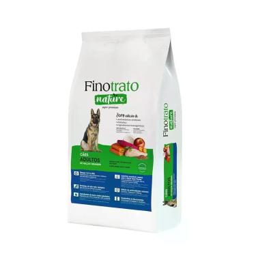 Imagem de Ração Seca Finotrato Nature para Cães Adultos Raças Grandes  - 20 Kg