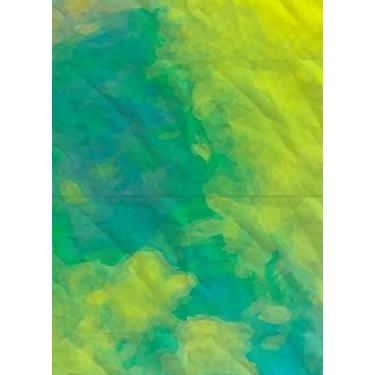 Imagem de Bandana Hupi - Tie-dye Verde/amarelo, Cor: Verde/amarelo