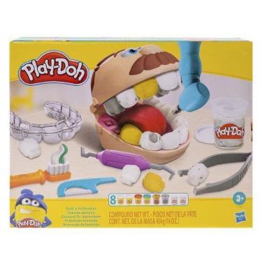 Imagem de Conjunto Massa De Modelar Play-Doh Dentista Play Doh F1259