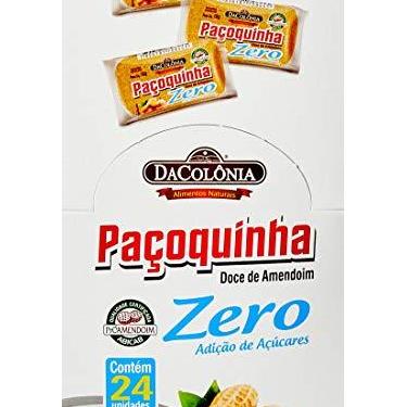 Imagem de DaColônia Paçoca Zero Açúcar Display 24x18g