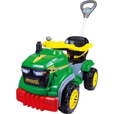 Imagem de Veiculo para Bebe Tractor AGRO Pedal Verde - Maral