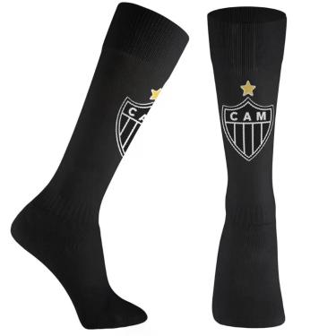 Imagem de Meião de Futebol Esporte Infantil Juvenil Clube Atlético Mineiro - Rik