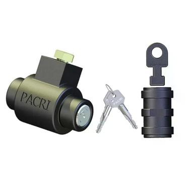 Imagem de Cadeado Porta Aço Fechamento Automático Piso Tetra - 82305 - 309t - Pacri Cadeado Porta Aco Autom.piso Tetra 309t