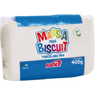 Imagem de Massa de Porcelana Fria Biscuit 400G. Natural - Radex