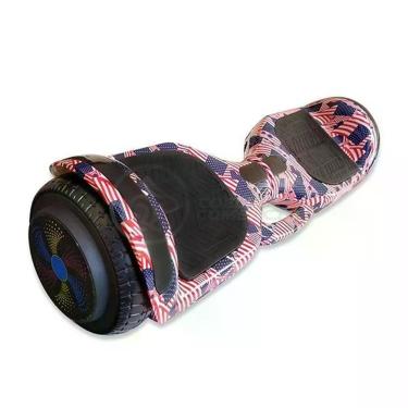 Imagem de Hoverboard Esporte Skate Elétrico Adesivo America - Usa Nº21