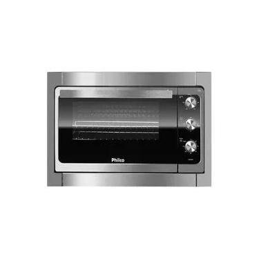 Imagem de Forno Elétrico de Embutir Philco PFE55E 55L com Grelha Deslizante Timer e Luz Interna 110V
