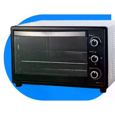 Imagem de Forno Eletrico Best 66 Litros Preto/Branco 220V 2000W, 220V