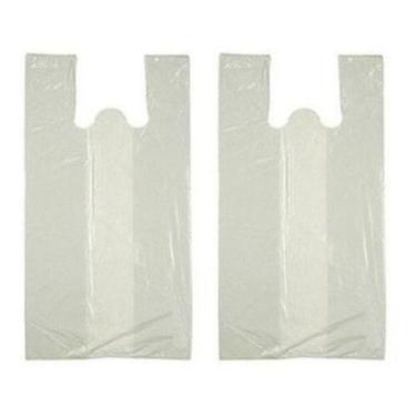 Imagem de Sacola Branca Reciclada 30X40 Pacote 5 Kg - Higipack