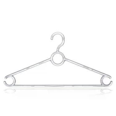 Imagem de Cabide Triângulo Adulto Acrilico 42,5 cm - 1054 - IOPLAST, 150 peças, 