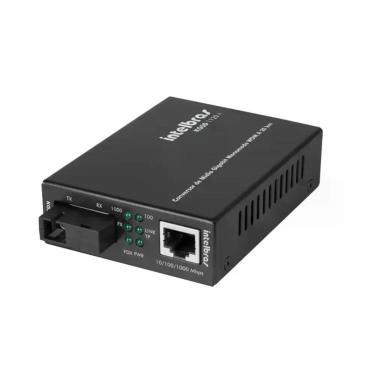 Imagem de Conversor de mídia Gigabit Ethernet monomodo 20KM Intelbras - KGSD 112