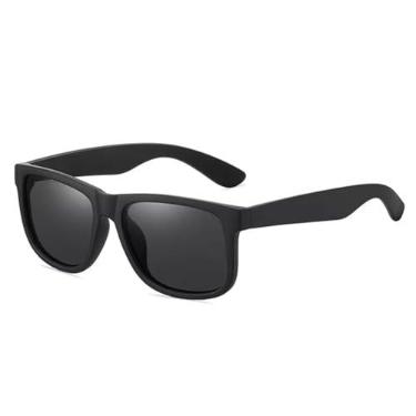 Imagem de Óculos Escuros Dubery Polarizado Quadrado Com Lentes UV Preto Masculino