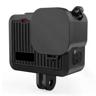 Imagem de Capa de Silicone com Tampa para Lente e Porta Lateral para GoPro Hero
