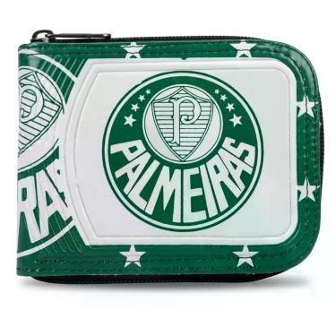Imagem de Carteira Esportiva Zíper Porta Cartões Documentos Compacta 13x10 cm Di