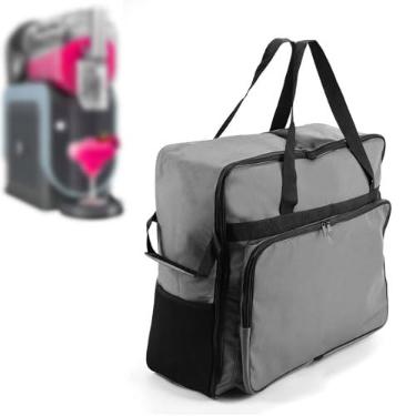 Imagem de Bolsa Máquina Raspadinha para Ninja SLUSHI FS301, Estojo de Transporte para Máquina Raspadinha em Tecido Oxford Impermeável com Abertura Frontal Design(Apenas Bolsa, Cinza)