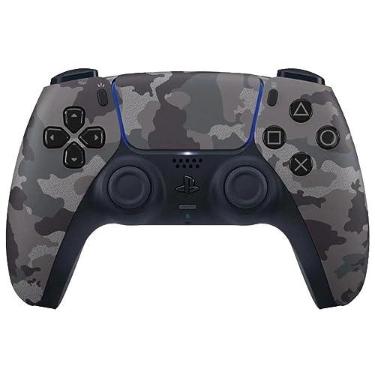 Imagem de Playstation Controle sem fio DualSense Gray Camouflage, Tamanho: Padrão