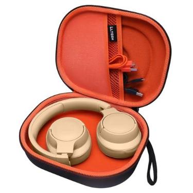 Imagem de LTGEM EVA Capa rígida para JBL Live 770NC/660NC/650BT/460NC/670NC/400BT/500BT e JBL Tune 770NC/710BT/720BT/760NC/700BT/750BT/510BT/660NC/520BT/500BT/500BT. 0/E45BT Fone de ouvido sem fio Bluetooth