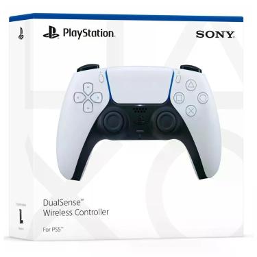 Imagem de Controle sem Fio Sony Dualsense CFI-ZCT1W para PS5 e PC com Resposta Tátil Branco