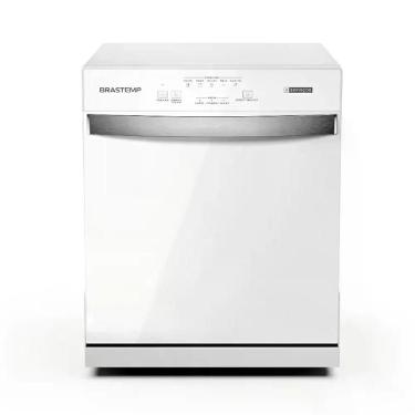 Imagem de Lava Louça de Bancada Brastemp BLF08BB 8 Serviços Acquaspray Branco 110V
