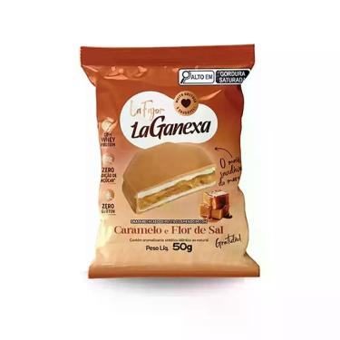 Imagem de Sobremesa Proteica La Fajor 50g Salted Caramel La Ganexa