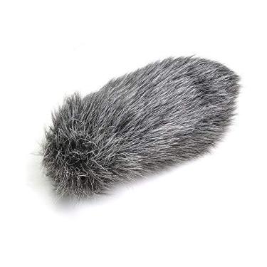 Imagem de Microfone DeadCat para microfone Rode VideoMic GO na câmera, capa de proteção contra bloqueador de para-brisas, microfone peludo, DeadCat para microfone de vídeo Rode, microfone GO para câmera